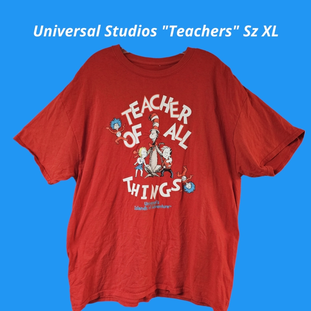 Universal Studios Teachers Shirt Sz XL